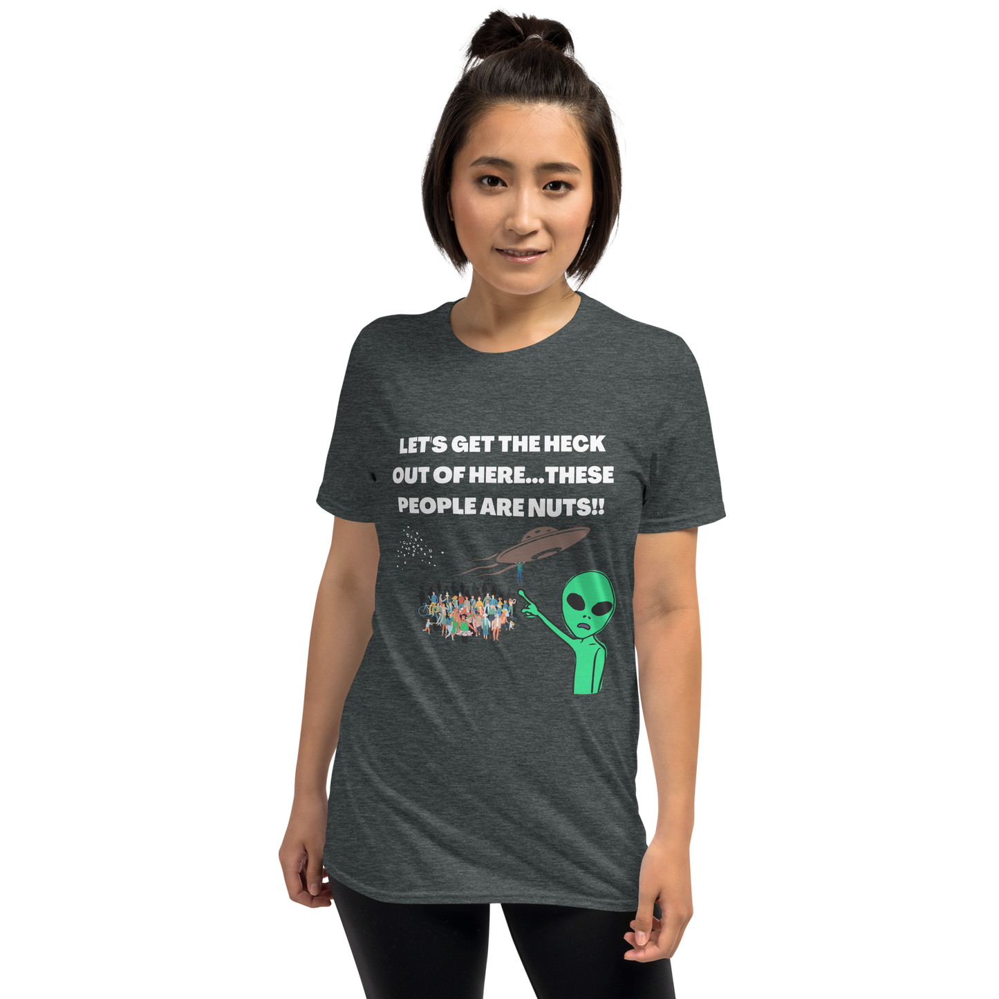 Alien Escape Short-Sleeve Unisex T-Shirt