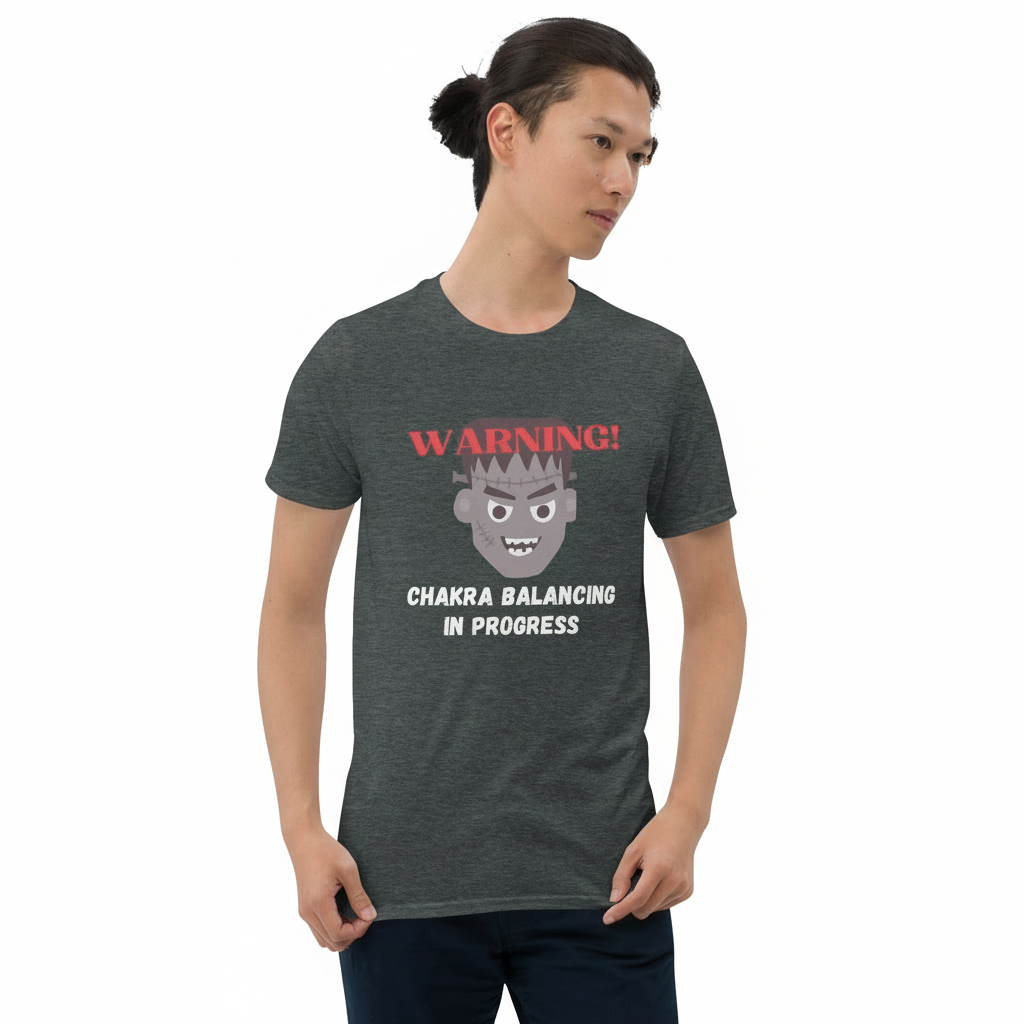 Chakra warning Short-Sleeve Unisex T-Shirt