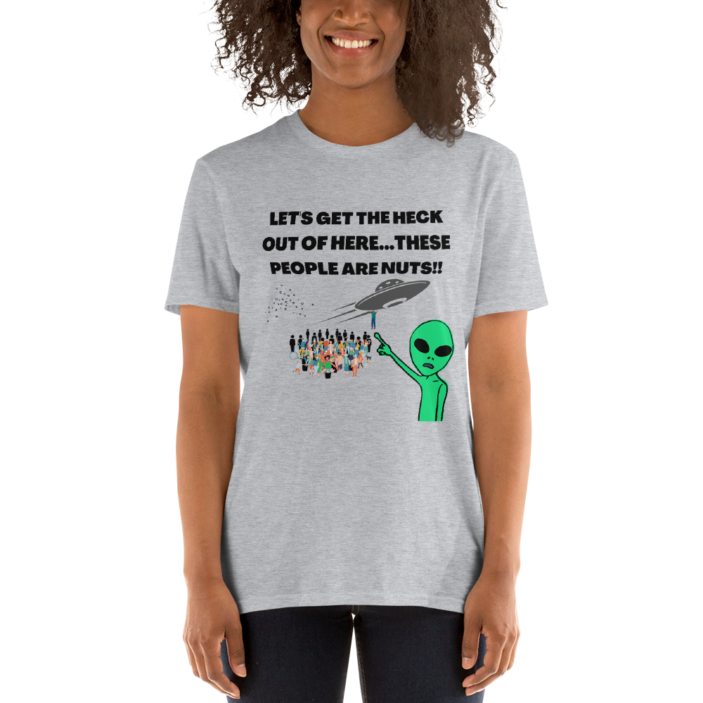 Alien escape Short-Sleeve Unisex T-Shirt