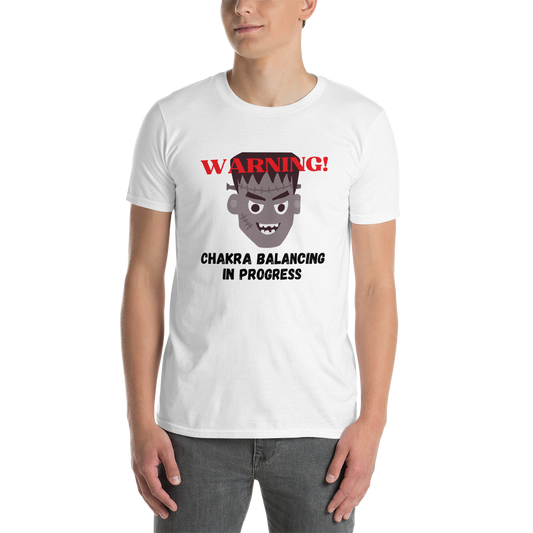 Chakra Warning Short-Sleeve Unisex T-Shirt