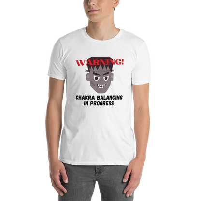 Chakra Warning Short-Sleeve Unisex T-Shirt