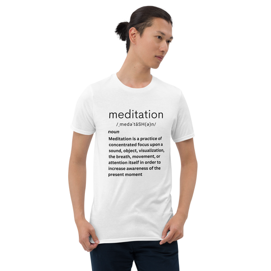 Meditation Short-Sleeve Unisex T-Shirt