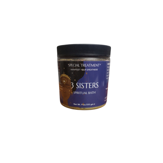 3 Sisters Spiritual Bath – Ritual Bath for Releasing Negativity – 9 oz