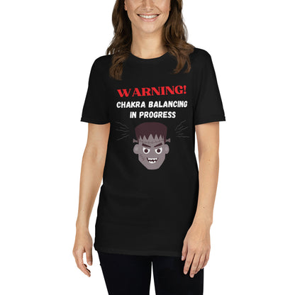 Warning Chakra Balancing Short-Sleeve Unisex T-Shirt