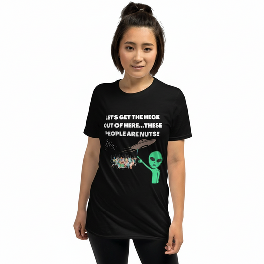 Alien Escape Short-Sleeve Unisex T-Shirt