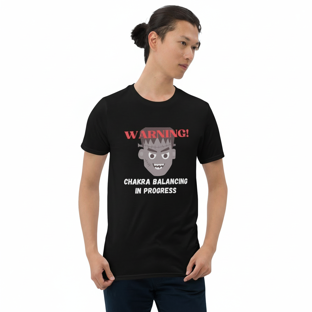 Chakra warning Short-Sleeve Unisex T-Shirt