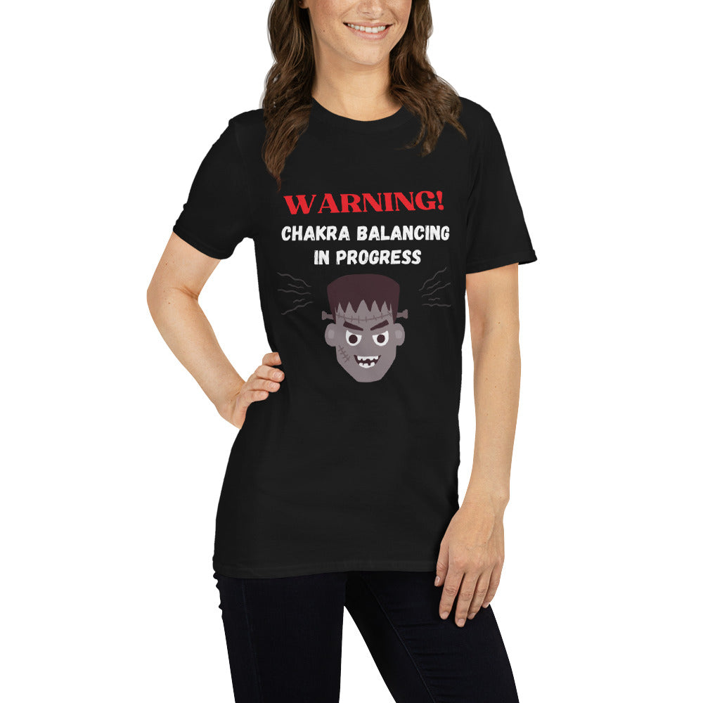 Warning Chakra Balancing Short-Sleeve Unisex T-Shirt