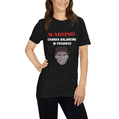 Warning Chakra Balancing Short-Sleeve Unisex T-Shirt