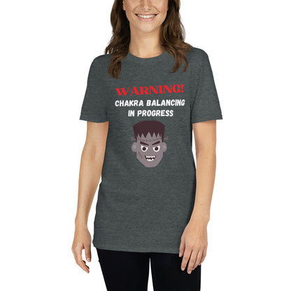 Warning Chakra Balancing Short-Sleeve Unisex T-Shirt