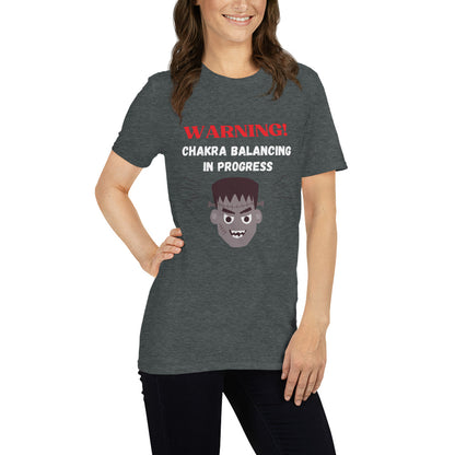 Warning Chakra Balancing Short-Sleeve Unisex T-Shirt