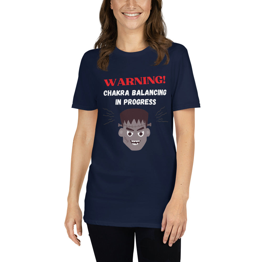 Warning Chakra Balancing Short-Sleeve Unisex T-Shirt