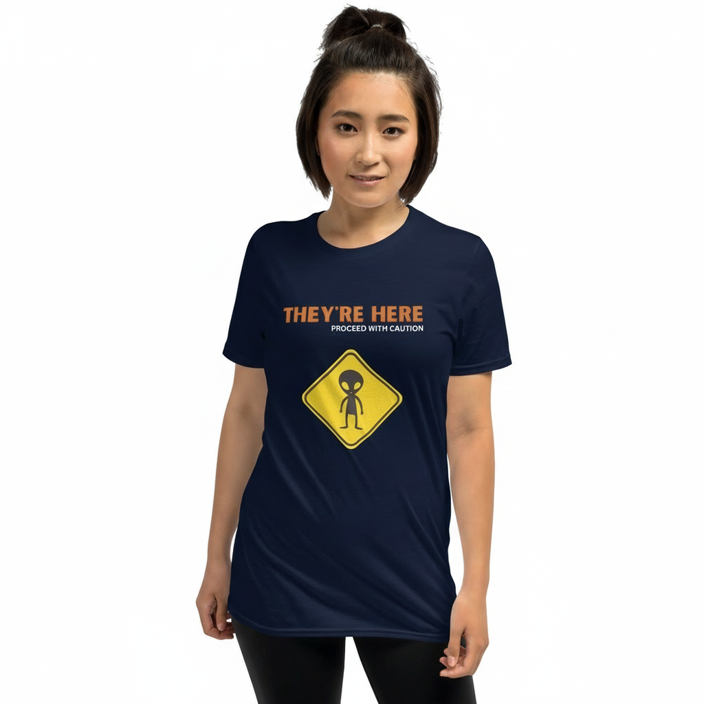 They're here Short-Sleeve Unisex T-Shirt
