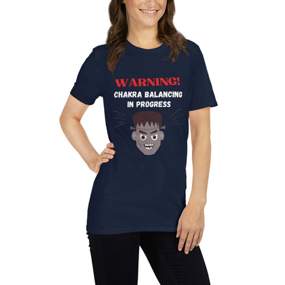 Warning Chakra Balancing Short-Sleeve Unisex T-Shirt