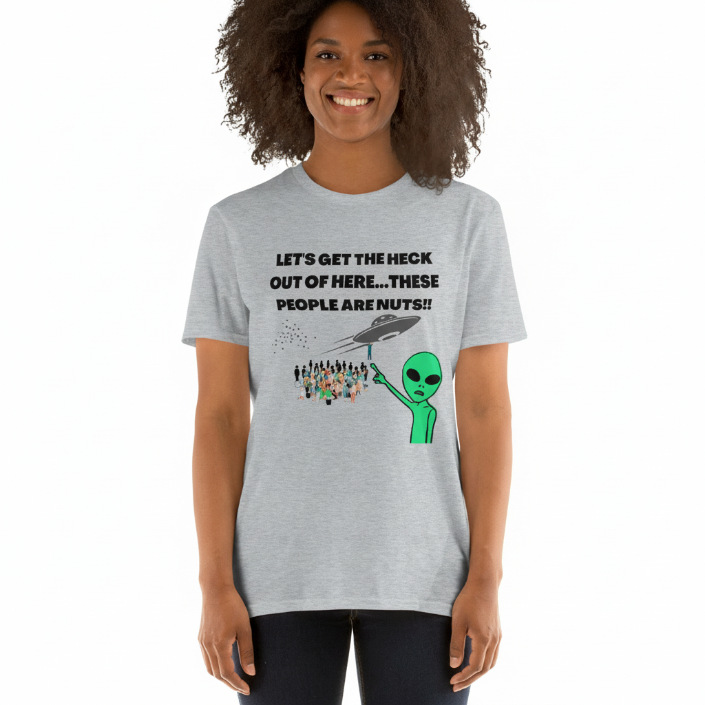 Alien escape Short-Sleeve Unisex T-Shirt