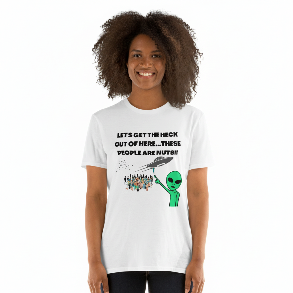Alien escape Short-Sleeve Unisex T-Shirt