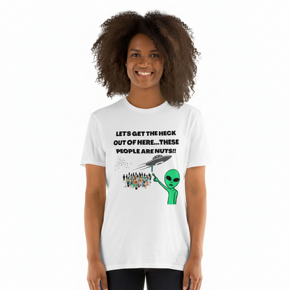 Alien escape Short-Sleeve Unisex T-Shirt