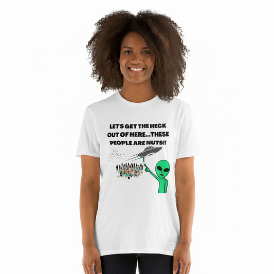 Alien escape Short-Sleeve Unisex T-Shirt