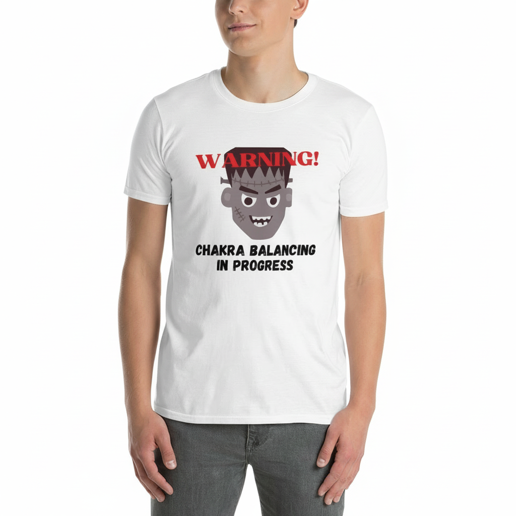 Chakra Warning Short-Sleeve Unisex T-Shirt