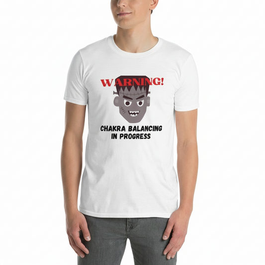 Chakra Warning Short-Sleeve Unisex T-Shirt